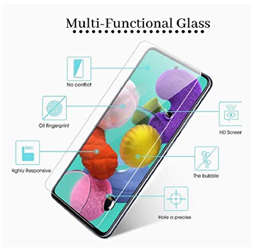 Image of ZARALA Tempered Glass Screen Protector Compatible for (Black) with Edge to Edge Coverage and Easy Installation kit (samsung galaxy f62)