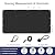 Windscreen4less 6'x50' Privacy Fence Screen Heavy Duty Windscreen Fencing Mesh Fabric Shade Net Cover for Outdoor Wall Garden Yard Pool Deck Black
