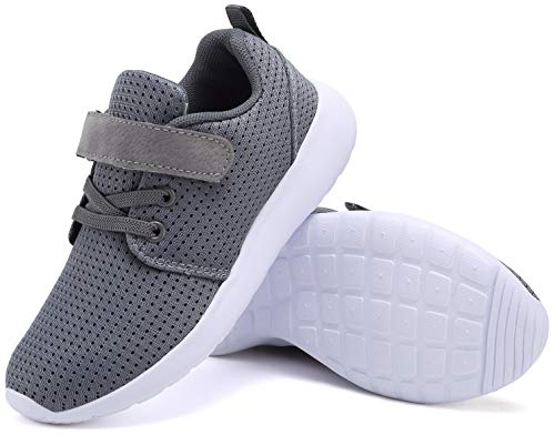 toednnqi boys girls sneakers kids lightweight breathable strap athletic running shoes for toddlerlittle kidbig kid