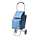 Klappbarer Trolley für ältere Menschen, leicht, strapazierfähig, aus Mikrofaser