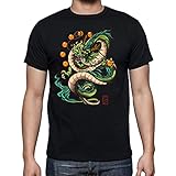 bolas de dragon nombres Fan Art the Fan Tee Camiseta de Hombre Dragon Ball Goku Bola de Dragon Z Super Vegeta 173 3XL