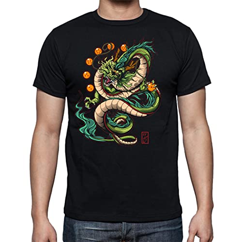the Fan Tee Camiseta de Hombre Dragon Ball Goku Bola de Dragon Z Super Vegeta 173 XL