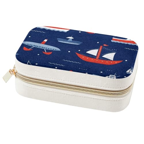 Cadeaux de boîte à bijoux pour fille au style marin unique - 2
