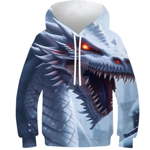 Sweatshirt dragon enfant pour en finir avec les pulls tristes | Vêtement automne 10-12Y