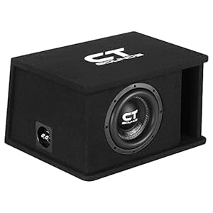CT Sounds Single 8” 800W Loaded Tropo Series Ported Car Subwoofer Box – TROPO-1X8D2