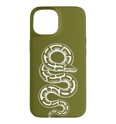 Ball Python Morph Lover �X�l�[�N�O���t�B�b�N �O���[�� �X�}�z�P�[�X iPhone 15 �p
