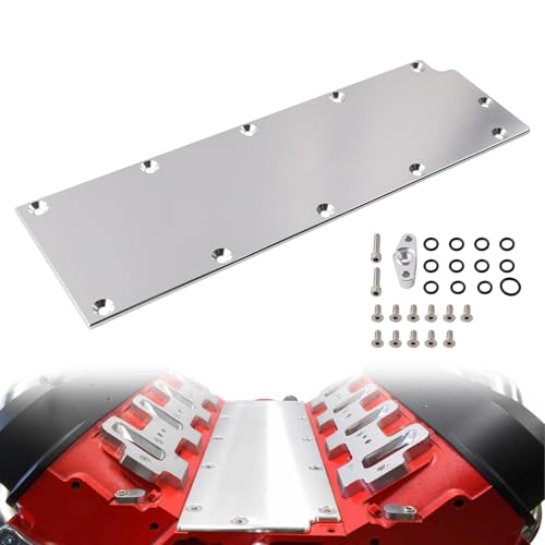 Image of LS Gen 4 Valley Pan Cover Plate Low Profile Carb Lifter Compatible with LSX LS3 DOD Chevy Gen IV 551646