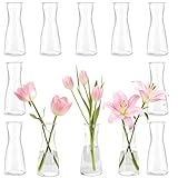 Utilisation polyvalente : ces vases en verre sont de beaux vases pour la réception de mariage, la douche de bébé, les vacances et les anniversaires. Ils sont également des vases décoratifs tendance et modernes pour la cuisine, la salle de bain, la chambre à coucher, le manteau de cheminée, l'étagère, les décorations de salon