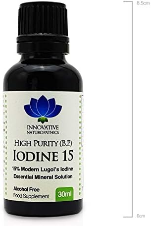 Iodine - 15% Lugols Iodine Solution - 30ml