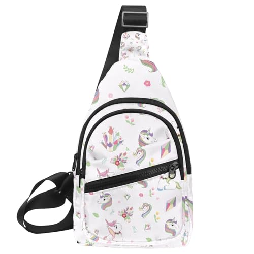 Sac à dos à bandoulière licorne pour soulager votre dos en voyage et randonnée