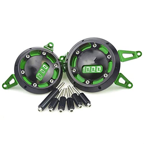 Sliders Moteur Kawasaki Z1000sx - Crash Pad Vert pour Protéger Votre Moto