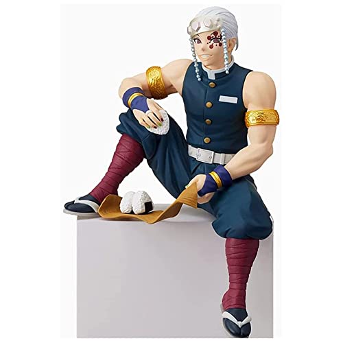 Anjinguang Anime Action Figure Cartoon Characters,Uzui Tengen Figure Statue Collectibles,Toy Statue Home Car Decor