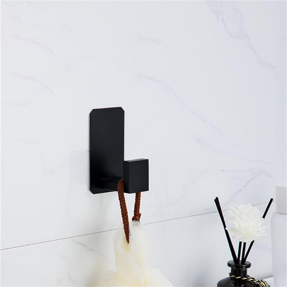 ブラックバスハードウェアセット トイレットペーパーホルダー タオルラック バーレール ローブフック バスルーム製品アクセサリー用 ブ