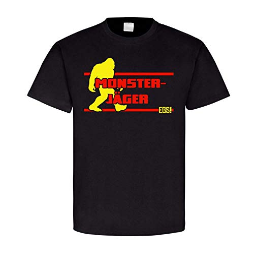 T-shirt Sasquatch Big Foot Noir XXXXX-Large EGS Fun Fun Fan