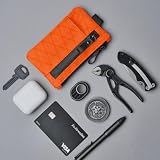 ALPAKA Zip Pouch Pro – minimalistyczny portfel z zamkiem błyskawicznym – z blokadą RFID, uchwyt na karty identyfikacyjne, portfel z zamkiem błyskawicznym dla mężczyzn z miejscem na narzędzia