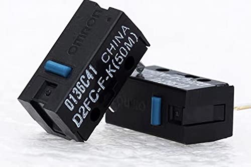 Image of LZYDD Pack of 2 Mouse Switches Blue Dot for Logitech G502 G900 G903 G Pro Wireless Razer Naga Mamba and Other Mice (50m)