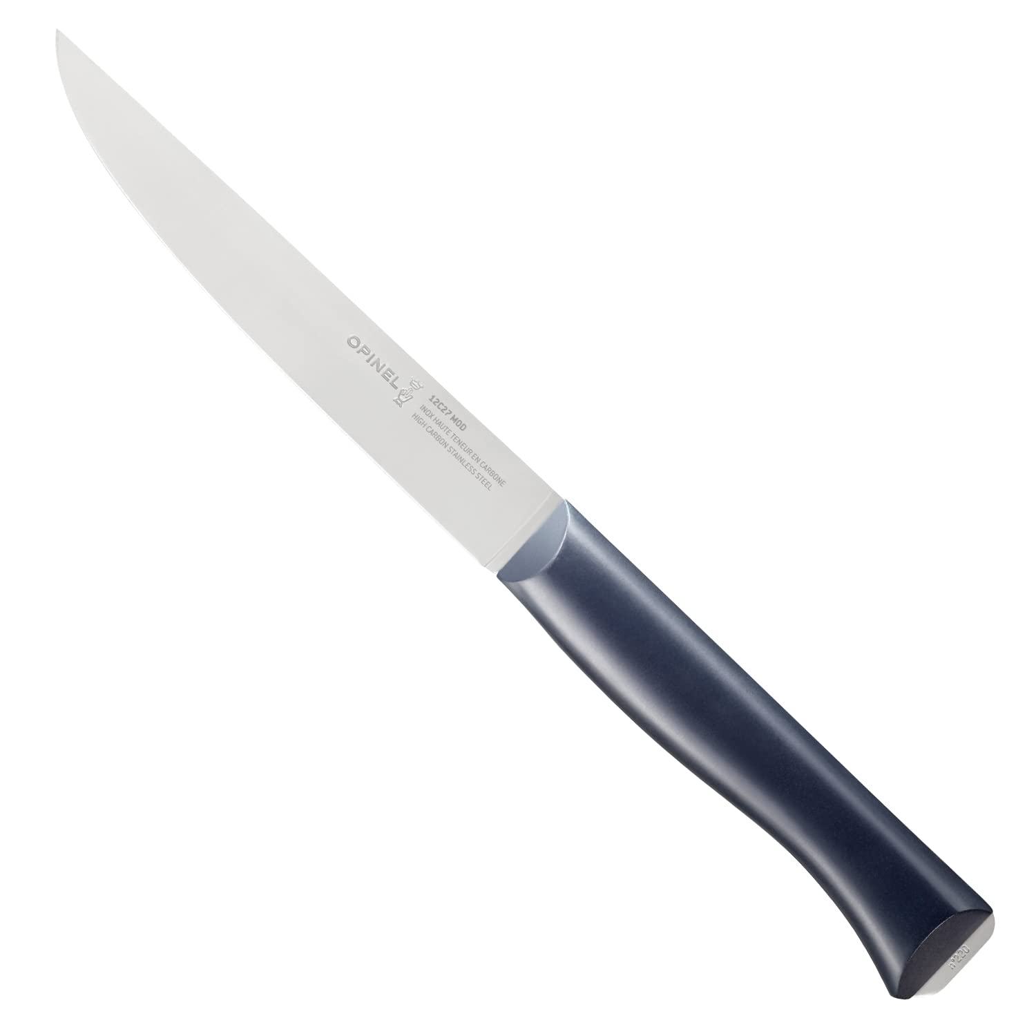 Opinel - N°220 Coltello da Taglio Intempore - Lama di 16 cm in Acciaio Inossidabile, per Arrosti, Cosciotto di Agnello, Pollame - Manico in Poliossimetilene - Eccellente Presa - Garanzia a Vita