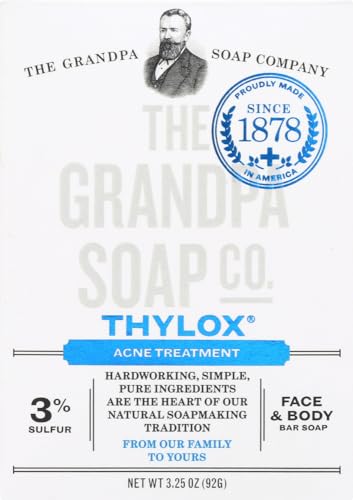 Grandpa's Thylox Acne Treatment Soap with Sulfur - 3PC