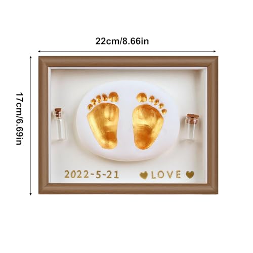 Kit souvenir empreintes mains bébé pour décorer la chambre d'enfant - 3