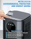 60 OZ Small Dehumidifiers for Home, with 7 Color LED Light, 8/12/24H Timer, 44dB Ultra-Quiet, Energy Saving Small Dehumidifier for Bedroom, Living Room, Office