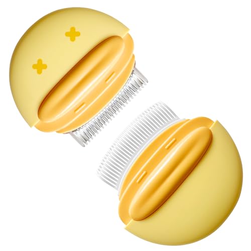 Image of Portable Pet Grooming Massaging Comb, Cat Hair Removal Deshedding Detangling Brush Matted Fur Dematting Tool for Cats Dogs & Small Animals