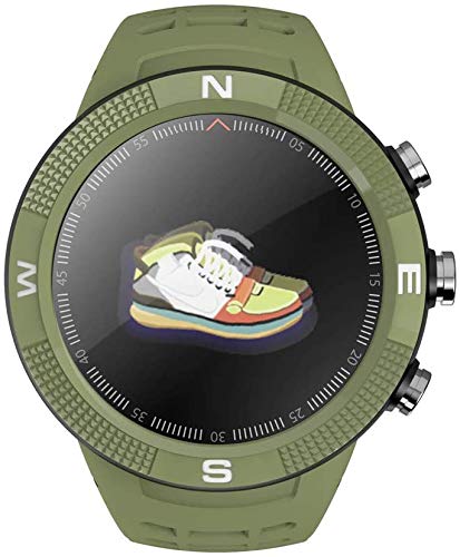 Fitness Tracker 3D-Bildschirm F18 intelligenter Uhr Herzfrequenz Außen Ebene GPS wasserdicht Touch-Screen-Bluetooth-Uhr Tiefe wasserdicht zum