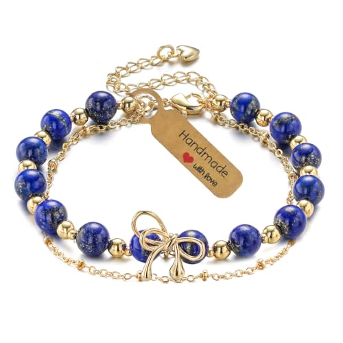 Handmade Natural Crystal Gemstone Lapis...