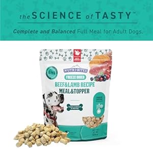 Nutri-Bites-Freeze-Dried-Dog-Food-Full-Meal-Beef-Lamb-Recipe-22-oz-Complete-Balanced-Fresh-Healthy-High-Protein-Pet-Meal-with-Real-Meat-for-Medium-Large-Breeds - Cucciolini Doodles   Nutri-Bites-Freeze-Dried-Dog-Food-Full-Meal-Beef-Lamb-Recipe-22-oz-Complete-Balanced-Fresh-Healthy-High-Protein-Pet-Meal-with-Real-Meat-for-Medium-Large-Breeds
