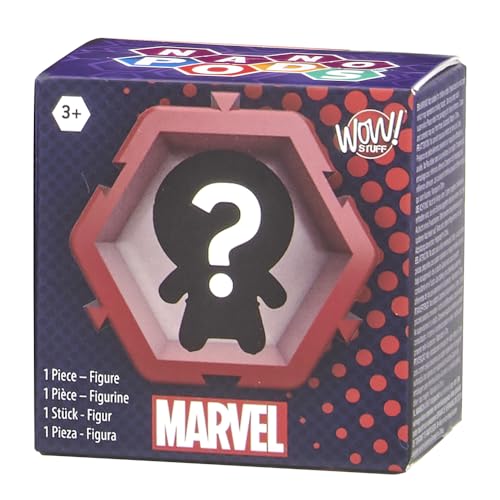 Wow Stuff Collectible Nano Pods Inspired by Marvel - Collect and Connect - Includes 1 Surprise Character