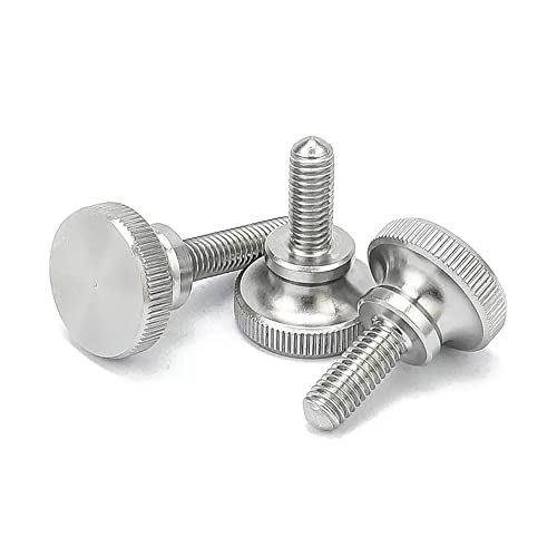 Vis de pouce M10x250mm en acier inoxydable 304 avec épaule pour serrage manuel précis