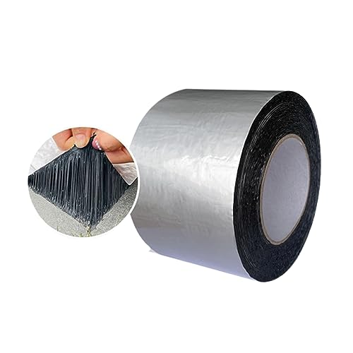Wodoodporna taśma do naprawy dachu, samoprzylepny uszczelniacz bitumiczny do wycieków, izolacji, szczelin progowych, pęknięć rur, rolka 0,5 cm x 0,3 m