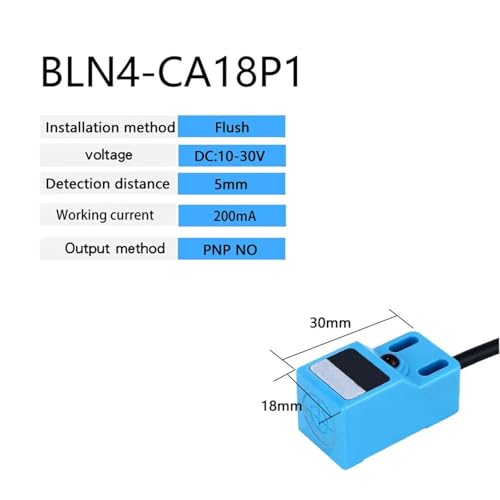 Capteur inductif SN04 à détection rapide 5mm pour contrôle de position