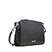 Calvin Klein Garnet Top Zip Crossbody, Black/Silver, One Size