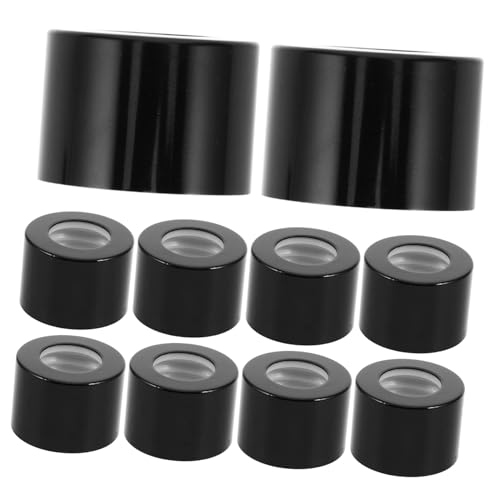 HAMPPLIES 10 Pezzi Tappi per Bottiglie Diffusore con Denti Compatibili con Barattoli in Vetro per Profumi Ricambi Resistenti per Tappi Diffusori Vuoti