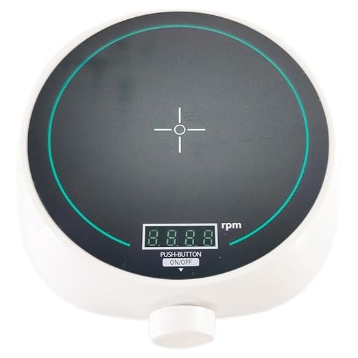 Magnetic Stirrer Lab Magnetic Mixer with Speed 200-2000RPM Knob Speed Control LED Digital Display