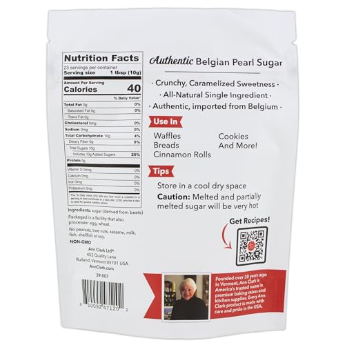 Ann Clark Authentic Belgian Pearl Sugar, 8 oz.