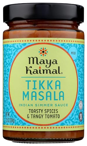 Maya Kaimal Tikka Masala Mild - Salsa de imitación india (6 x 12,5 oz)