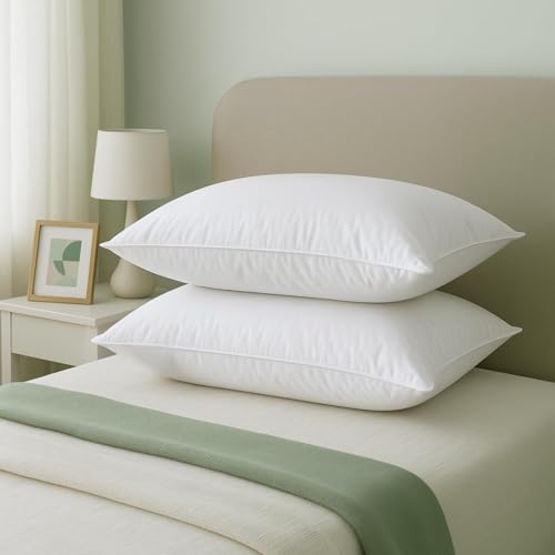 Premium Quality Luxury Hungarian Goose Feather & Down Pillows – E...