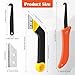 Coitak 13 PCS Grout Removal Tool Kit, 2 Tile Grout Saws with 6 Extra Blades, Hand Saw with 4 Extra Blades, Ideal for Tile Gap Cleaning and Repair