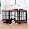 Dog Playpen, 31.5″ Height Dog Pen Indoor, Heavy Duty, Safe and Sturdy, Furniture Style Puppy Pen