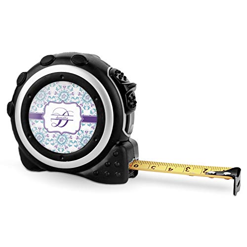 Cinta métrica personalizada Mandala Floral 16 ft miniatura 1