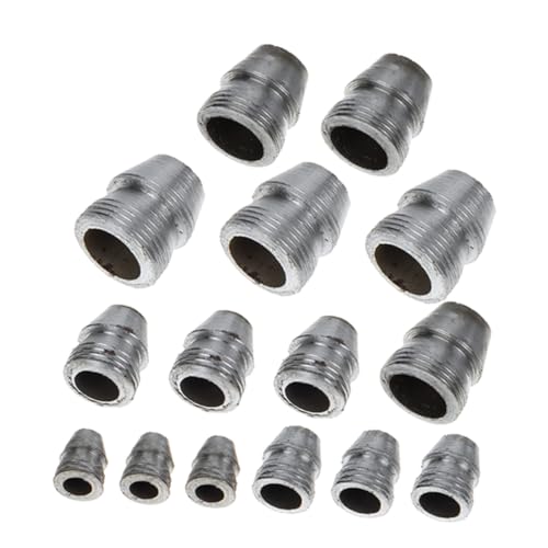 Gadpiparty 15 Pezzi Kit Cunei Di Metallo Per Manico D'ascia e Martello Protezione Di Sicurezza, Utensili a Cuneo Robusti Per Rinforzo e Spaccalegna, Accessori Portatili Per Lavoro Agricolo e Campo