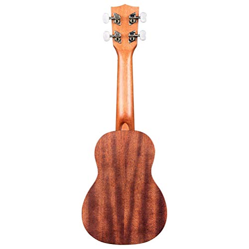 Kala KA-15 Soprano Ukulele Bundle – Natural Mahogany - Les Beatles, Paul McCartney, John Lennon, RIngo Starr, George Harrison Kala KA-15 Soprano Ukulele Bundle - Natural Mahogany – Image 4