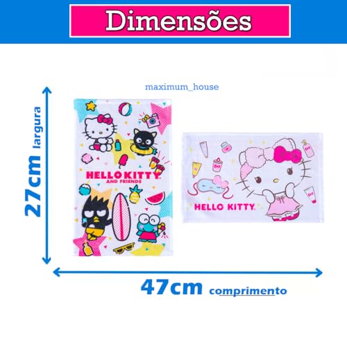 Kit 6 Toalha De Mão Boca Infantil Toalhinha Menina Algodão 100% Lancheira Feminino Grande Bebe Perso