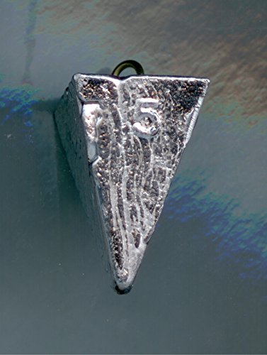 S & J's TACKLE BOX 5 oz Pyramid Sinker - 10 PER Pack