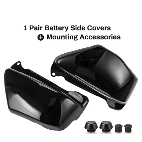 Couvercle de batterie pour moto Magna VF750 carénage noir haute résistance 1994-2004 - 7