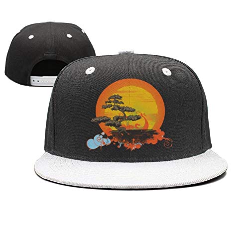 Zcfhike Bonsai Tree Gorra de béisbol para Mujer Liso Ajustable Denim Jean Hat Multicolor76