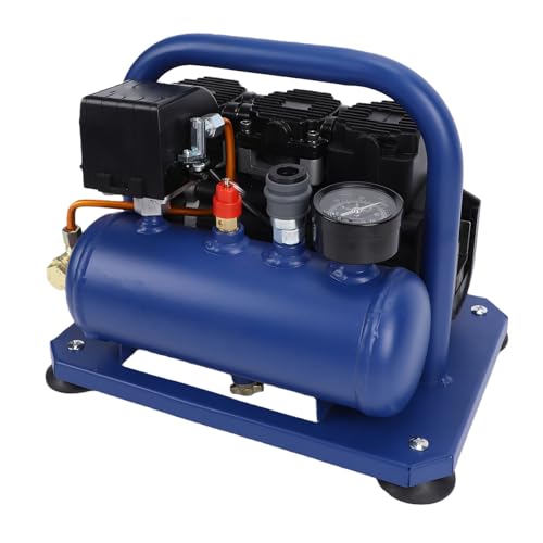 Fafeicy Compresor de Aire Inalámbrico, Tanque de 3L, Motor sin Escobillas con Manómetro LED, Encendido Automático y Apagado para Inflar Neumáticos, Herramientas Neumáticas, Pintura