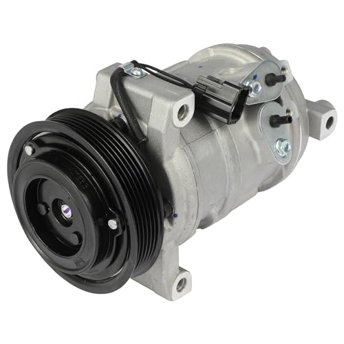 Image of SCITOO AC Compressor fit for Cadillac CTS 3.2L 2003-2004 | Fast Cooling, Ultra Low Noise (≤72 dB)Air Conditioner Compressor with Clutch, Easy Installation, 19130458 89023449