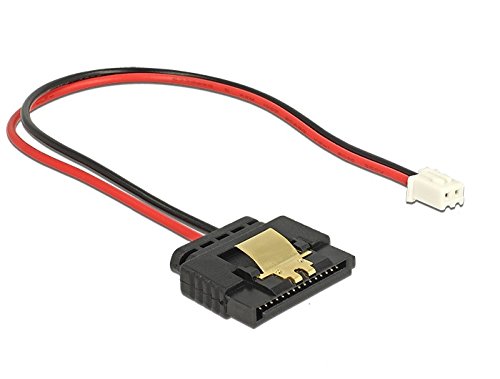 Delock 85336 Cavo Sata 0,2 M Sata A 15 Pin Multicolore